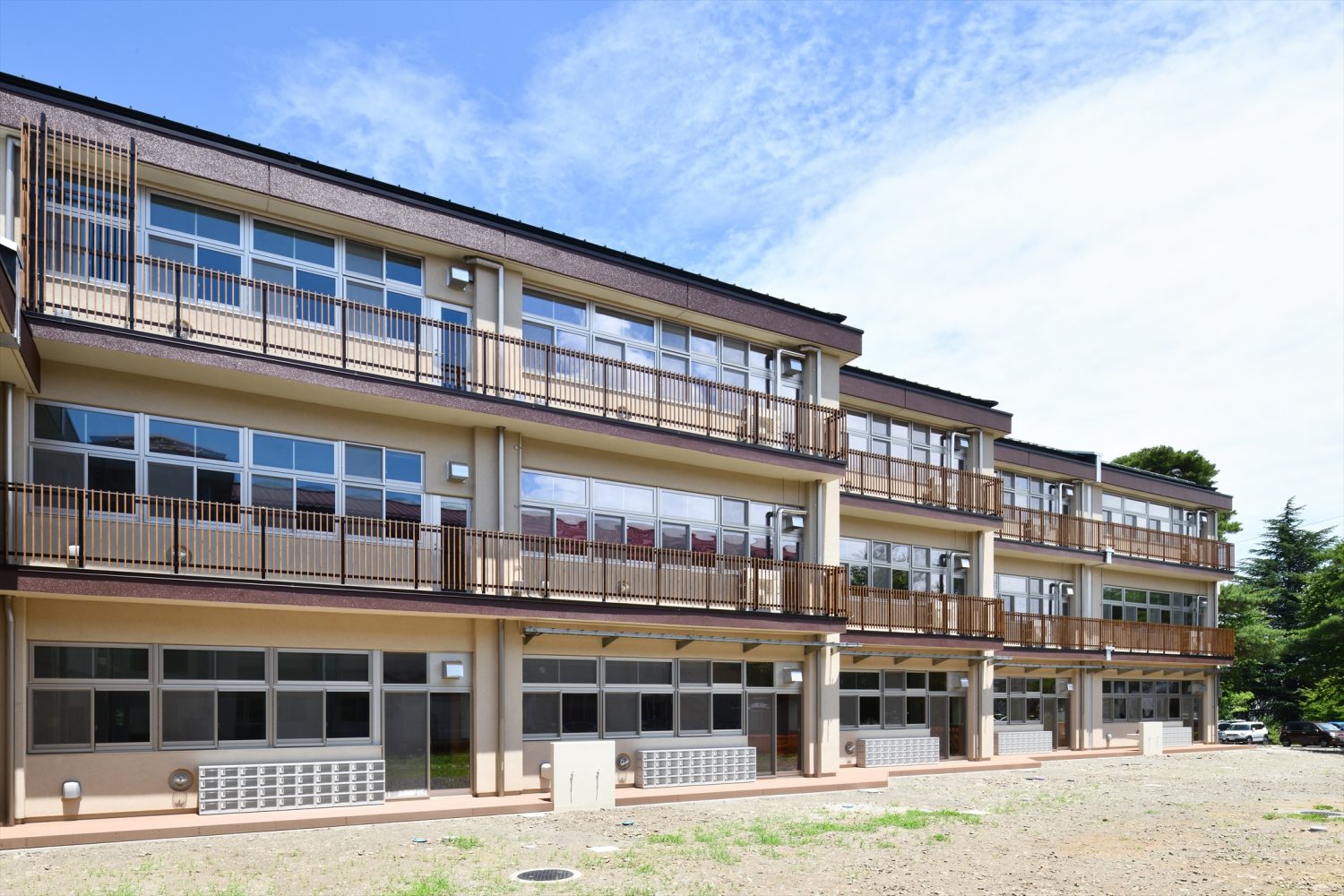 松本市立波田小学校長寿命化改良事業第１期主体工事